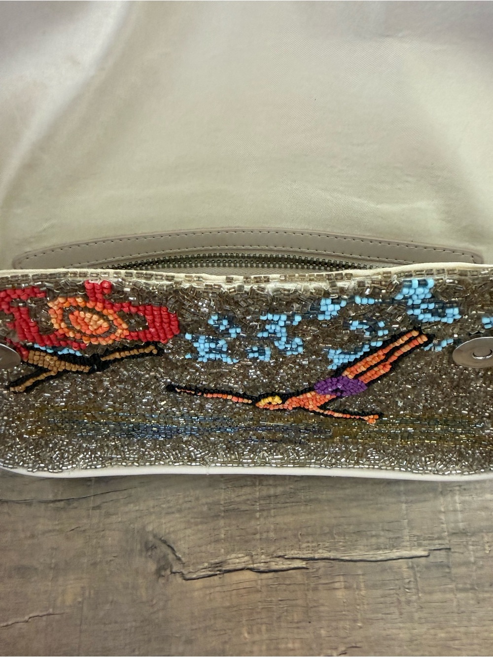 STAUD Tommy swimmer beaded bag - Picture 8 of 8